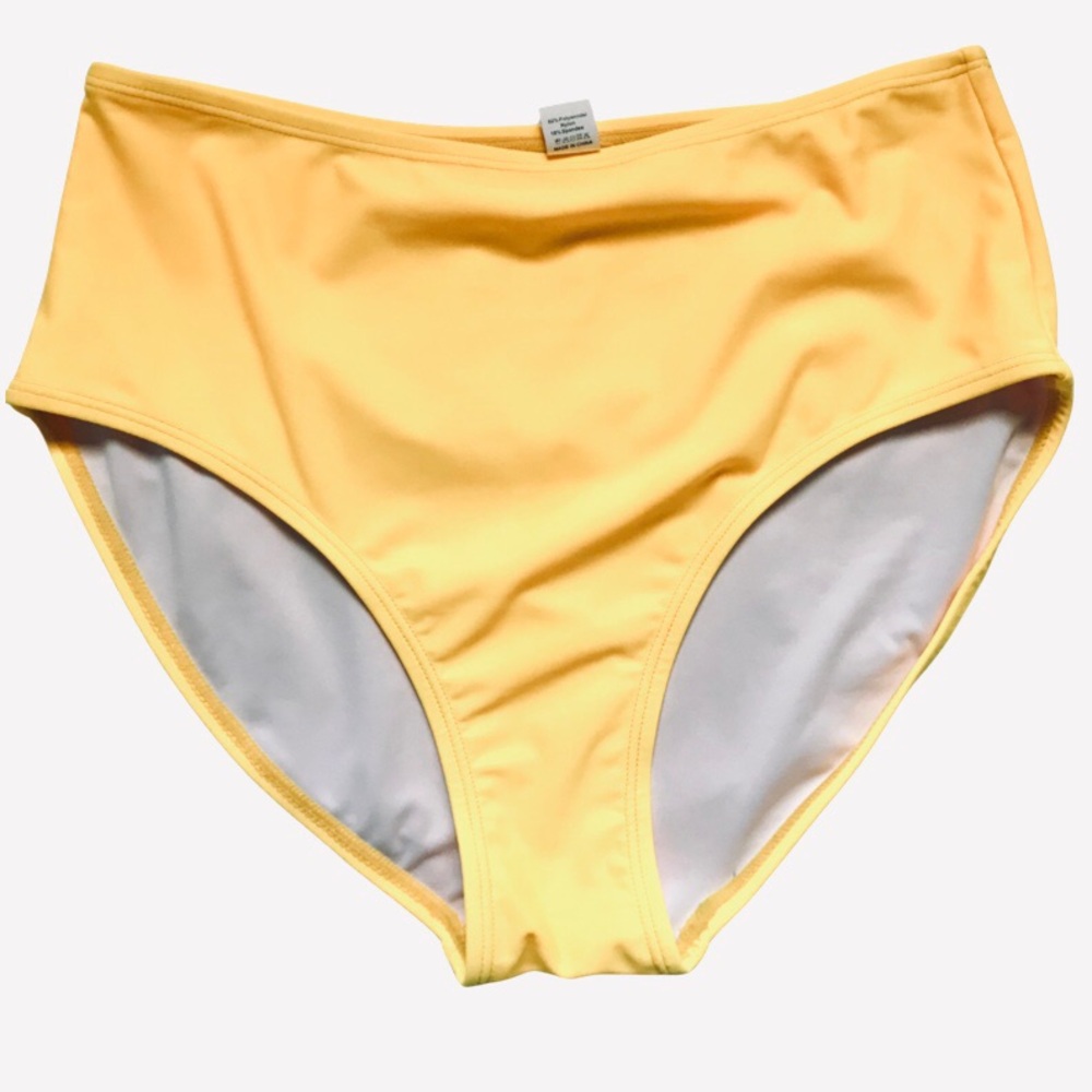 Bright Yellow Swim Suit Bottoms